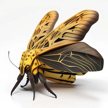 3D model Ornithoptera meridionalis (STL)